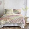 Irisette Mako Satin Bettwäsche Wave 8593-90 Streifen Bunt Neon 135x200 Bild 3