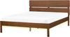 Bett mit LED BOISSET 160 x 200 cm LED Heller Holzfarbton Bild 1