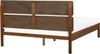 Bett mit LED BOISSET 160 x 200 cm LED Heller Holzfarbton Bild 5
