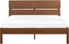 Bett mit LED BOISSET 160 x 200 cm LED Heller Holzfarbton Bild 4