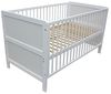 Micoland Kinderbett Kinderbett Juniorbett Beistellbett 140x70 cm 3in1 weiß Bild 2