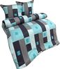 One Home Bettwäsche Winter Fleece, Fleece, 3 teilig, modern und kariert, kuschelig flauschig warm weich Winter Doppelbett Bild 2