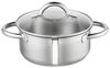 Schulte Ufer Loop Bratentopf silber 20 cm Bild 1