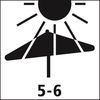 Suncomfort by Glatz Sonnenschirm Push-Up, off grey, 210x150 cm rechteckig, Gestell Aluminium, Bespannung Polyester, 4.2 kg Bild 3