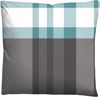 Traumhaft schlafen - Castell - Markenbettwäsche Polycotton Biber 0350355 KARO, türkis, 1x 135x200 cm + 1x 80x80 cm Bild 3