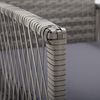 vidaXL Gartensessel mit Sitzkissen 2 Stk. Anthrazit Poly Rattan 46441 Bild 5