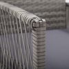 vidaXL Gartensessel mit Sitzkissen 2 Stk. Anthrazit Poly Rattan 46441 Bild 5
