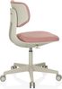 hjh OFFICE Kinderdrehstuhl mit höhenverstellbarer Rückenlehne Kid Classic Mitwachsender Schreibtischstuhl für Kinder von 6-12 Jahre, Rosa Bild 5