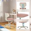 hjh OFFICE Kinderdrehstuhl mit höhenverstellbarer Rückenlehne Kid Classic Mitwachsender Schreibtischstuhl für Kinder von 6-12 Jahre, Rosa Bild 4