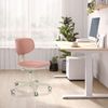 hjh OFFICE Kinderdrehstuhl mit höhenverstellbarer Rückenlehne Kid Classic Mitwachsender Schreibtischstuhl für Kinder von 6-12 Jahre, Rosa Bild 2