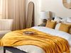 Beliani 'Bayburt' Decke, Polyester orange, 200x220 cm Bild 2