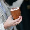 Koziol Becher Cappuccino Connect, Kaffeebecher, Tasse, Kaffeetasse, Thermoplastischer Kunststoff, Organic Rusty Steel, 300 ml, 4080674 Bild 4