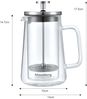 Klausberg Klausberg Kaffee-/Teebereiter 0,35l French Press KB7684 Bild 5