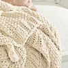 Mirabeau Tagesdecke Plaid Plixoren beige Bild 4