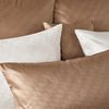 Mako-Brokat-Damast Bettwäsche - Curt Bauer Alva 155x220 + 80x80 cm,0208 offwhite Bild 4