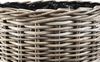Kobolo Pflanzkübel Pflanzkorb DURO aus Rattan mit Folie ausgeschlagen (Korb, 1 St, 1 Stück), Blumentopf aus Rattan Bild 5