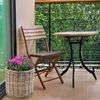 Kobolo Pflanzkübel Pflanzkorb DURO aus Rattan mit Folie ausgeschlagen (Korb, 1 St, 1 Stück), Blumentopf aus Rattan Bild 2