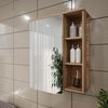 Spiegelschrank Karen Sonoma/Blau 60 x 75 cm Vicco Bild 2
