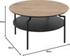 Couchtisch GOLDINGTON, rund, Wildeiche Nb., ca. 80 cm Bild 3