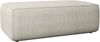 Vente-unique - AMELIA Pouf SamtStoff Beige - B 69 cm x H 42 cm x L 102 cm Bild 2