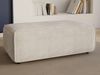 Vente-unique - AMELIA Pouf SamtStoff Beige - B 69 cm x H 42 cm x L 102 cm Bild 5