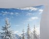 JACK Wendebettwäsche 135x200cm, Winterparadies Berge Blau Weiß, Microfaser, 2 teilig, mit romantischem Winter-Landschafts-Design Bild 4
