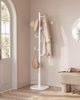 SONGMICS HOME Garderobe in Kaktus-Form, Kleiderständer, freistehende Garderobe, 8 Haken mit nach oben gebogenen Enden, 175,3 cm hoch, für Kleidung, Hüte, Taschen, wolkenweiß Bild 2