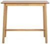 AC Design Furniture Bobby rechteckig Bartisch, Tischplatte matt Eiche SH Lack Furnier, Gestell matt Eiche gebeizt SH Lack Rubberwood mit fussstütze, 120 x 60 x 105 cm Bild 3