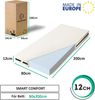 smartwood® Kindermatratze Smart Comfort für Kinderbett 80x200 - Matratzendicke 12cm - für Kinder - mit Schaumkern H2 und waschbarer Anti-Allergie-Bezug Oeko Tex 100 Zertifiziert Bild 2