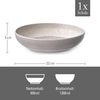 Villeroy & Boch Perlemor Sand Pastaschale 22 cm Bild 3