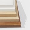 BISLEY Desktop, melaminharzbeschichtete MFC Tischplatte, mit 2 mm ABS Kante, DT251808005, H: 25 x B:1800 x T:800 mm, 008 lincon wallnuss Bild 5
