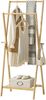 Garderobenständer Keitele 150 x 60 x 42 cm Bambus Natur [en. casa] Bild 2