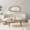Hanah Home Elegant Coffee Table, Teak Color, 115 x 38 x 50 cm Pine & Beech Wood | Perfect for Modern Living Rooms & Cozy Spaces Bild 5