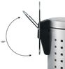 MSV Kosmetikeimer Silber Mülleimer Treteimer Abfalleimer - 3 Liter – mit Herausnehmbaren Inneneimer Bild 4