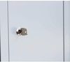 Schließfachschrank Wertfachschrank Fächerschrank Spind Umkleideschrank 5 Fächer-Spint Lichtgrau 520510 Bild 2