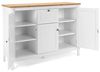 Sideboard >Batley II< in Weiß - 120x90x40cm (BxHxT) Bild 4