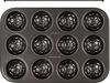 Fußballmuffin Form für 12 Muffins Hochwertiges Soccer Baking Muffinblech 62291 Bild 3