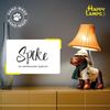Happy Lamps Stehlampe LED Tischleuchte Dekoleuchte Spike der Jagdhund Bild 2