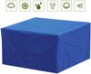 junxing Gartenmöbel Abdeckung, Wasserdicht, Winterfest, Atmungsaktiv, Rechteckig, UV-Schutz, Oxford-Gewebe, Blau, 220x160x110cm,(86.6x63.0x43.3in) Bild 2