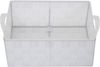 Aufbewahrungskorb HWC-C37, Dekokorb Korb Körbchen Aufbewahrung Regalkorb Deko 12x28x20cm ~ weiß Bild 4
