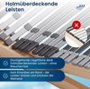 Ergonomischer 7-Zonen Lattenrost - 120x190 cm - fertig montiert - 44 Leisten - Kopf- und Fußteil verstellbar - Holmabsenkung für Schulter und Becken - 120x190 cm Bild 4