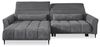 Wohnlandschaft >Wolve< elektr. Sitzverstellung, 2 Kissen, Cord grau - 277x108x179cm (BxHxT) Bild 1