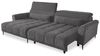 Wohnlandschaft >Wolve< elektr. Sitzverstellung, 2 Kissen, Cord grau - 277x108x179cm (BxHxT) Bild 5