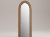 Vente-unique - ANSHUN Spiegel Holz, Platte Beige - B 3 cm x H 150 cm x L 70 cm Bild 2