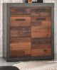 'Ward' Sideboard Used Wood Shabby und Matera grau Bild 2