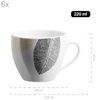 Mäser 931215 Kombiservice Jona für 6 Personen, Porzellan, weiß (1 Set, 30-teilig) Bild 2