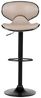 Set mit 2 Barstühlen CONWAY Kunstleder drehbar Helles Beige Bild 5