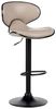 Set mit 2 Barstühlen CONWAY Kunstleder drehbar Helles Beige Bild 4