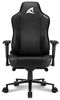 Sharkoon Skiller SGS40 Gaming Stuhl, Schwarz, mit Kunstlederbezug, breit Bild 4