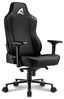Sharkoon Skiller SGS40 Gaming Stuhl, Schwarz, mit Kunstlederbezug, breit Bild 5